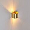 Badajoz Wall Light LED gold, brass, 1-light source