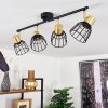 Kesao Ceiling Light brass, black, 4-light sources