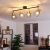Kesao Ceiling Light brass, black, 4-light sources