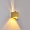Badajoz Wall Light LED gold, brass, 1-light source