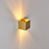 Badajoz Wall Light LED gold, brass, 1-light source