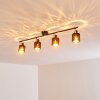 Liared Ceiling light black, 4-light sources