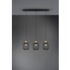 Reality Calimero Pendant Light black, 3-light sources