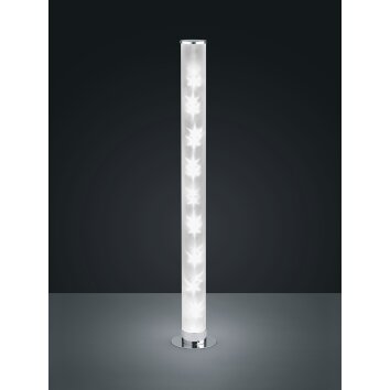 Reality Rico Floor Lamp LED chrome, 1-light source, Remote control, Colour changer