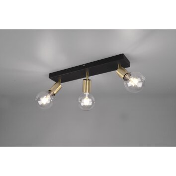 Reality Vannes Spotlight black, 3-light sources