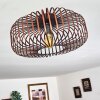 Wemude Ceiling Light copper, black, 1-light source