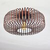 Wemude Ceiling Light copper, black, 1-light source