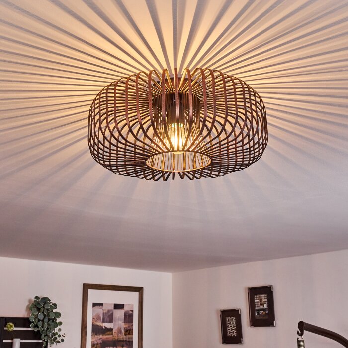 Wemude Ceiling Light black, coppery H3016176 illumination.co.uk