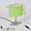 Mavulu Table lamp matt nickel, 1-light source