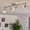 Oula Ceiling Light LED matt nickel, 4-light sources
