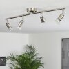 Oula Ceiling Light LED matt nickel, 4-light sources