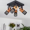 Lenalau Ceiling Light black, 4-light sources
