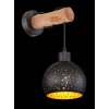 Globo ADAJA Wall Light black, 1-light source