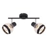 Globo GRIDDY Spotlight black, 2-light sources