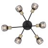 Globo FIASTRA Ceiling Light black, 6-light sources