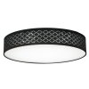 Globo CLARKE Ceiling Light LED matt nickel, 1-light source, Remote control