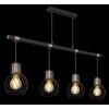 Globo ARGUSTO Pendant Light black, 4-light sources
