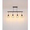 Globo ARGUSTO Pendant Light black, 4-light sources