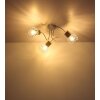 Globo LUISE Ceiling Light white, 3-light sources