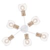 Globo LUISE Ceiling Light white, 6-light sources
