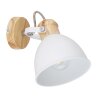 Globo WIHO Spotlight Dark wood, white, 1-light source