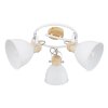 Globo WIHO Spotlight Dark wood, white, 3-light sources