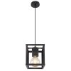 Globo HAGAR Pendant Light black, 1-light source