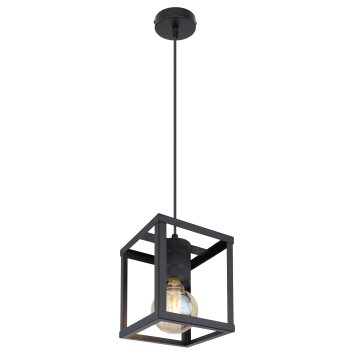 Globo HAGAR Pendant Light black, 1-light source