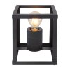 Globo HAGAR Table lamp black, 1-light source