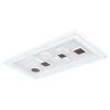Globo RABEA Ceiling Light LED white, 1-light source, Remote control