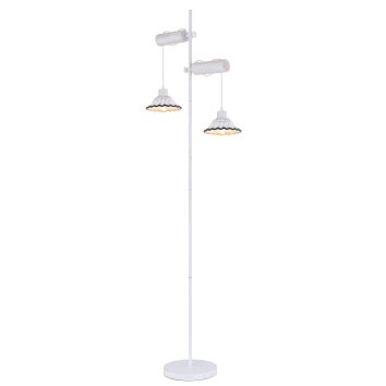 Globo JOWITA Floor Lamp white, 2-light sources
