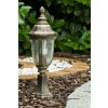 Orion outdoor pedestal light gold, brass, transparent, clear