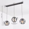 Plan Pendant Light black, 3-light sources