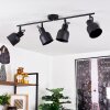 Juliboy Ceiling Light black, 4-light sources
