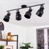 Juliboy Ceiling Light black, 4-light sources
