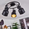Juliboy Ceiling Light black, 3-light sources