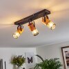 Lengalau Ceiling Light black, 3-light sources