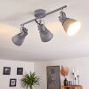 Susu Ceiling Light grey, 3-light sources