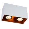 Lucide BIDO Ceiling Light copper, white, 2-light sources