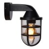 Lucide LEWIS Outdoor Wall Light black, 1-light source