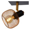 Lucide MAREN Ceiling Light gold, brass, black, 2-light sources
