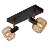 Lucide MAREN Ceiling Light gold, brass, black, 2-light sources