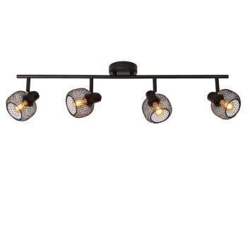 Lucide MAREN Ceiling Light black, 4-light sources