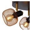 Lucide MAREN Ceiling Light gold, brass, black, 3-light sources