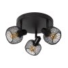 Lucide MAREN Ceiling Light black, 3-light sources