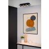 Lucide OKNO Ceiling Light black, 3-light sources