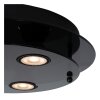 Lucide OKNO Ceiling Light black, 3-light sources