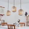 Sukhothai Pendant Light black, 3-light sources