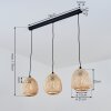 Solera Pendant Light black, 3-light sources