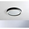Bopp-Leuchten AURA Ceiling Light LED black, white, 1-light source